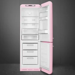 Smeg Jääkaapit Ja Pakastimet*retrojääkaappipakastin FAB32RPK5 pinkki, oikea