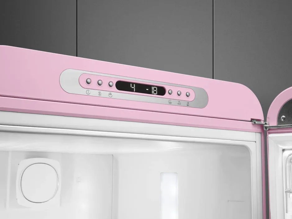 Smeg Jääkaapit Ja Pakastimet*retrojääkaappipakastin FAB32RPK5 pinkki, oikea
