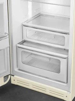 Smeg Jääkaapit Ja Pakastimet*retrojääkaappipakastin FAB30LCR5 kerma, vasen