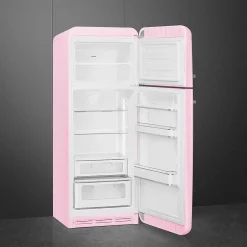 Smeg Jääkaapit Ja Pakastimet*retrojääkaappipakastin FAB30RPK5 vaaleanpunainen, oikea