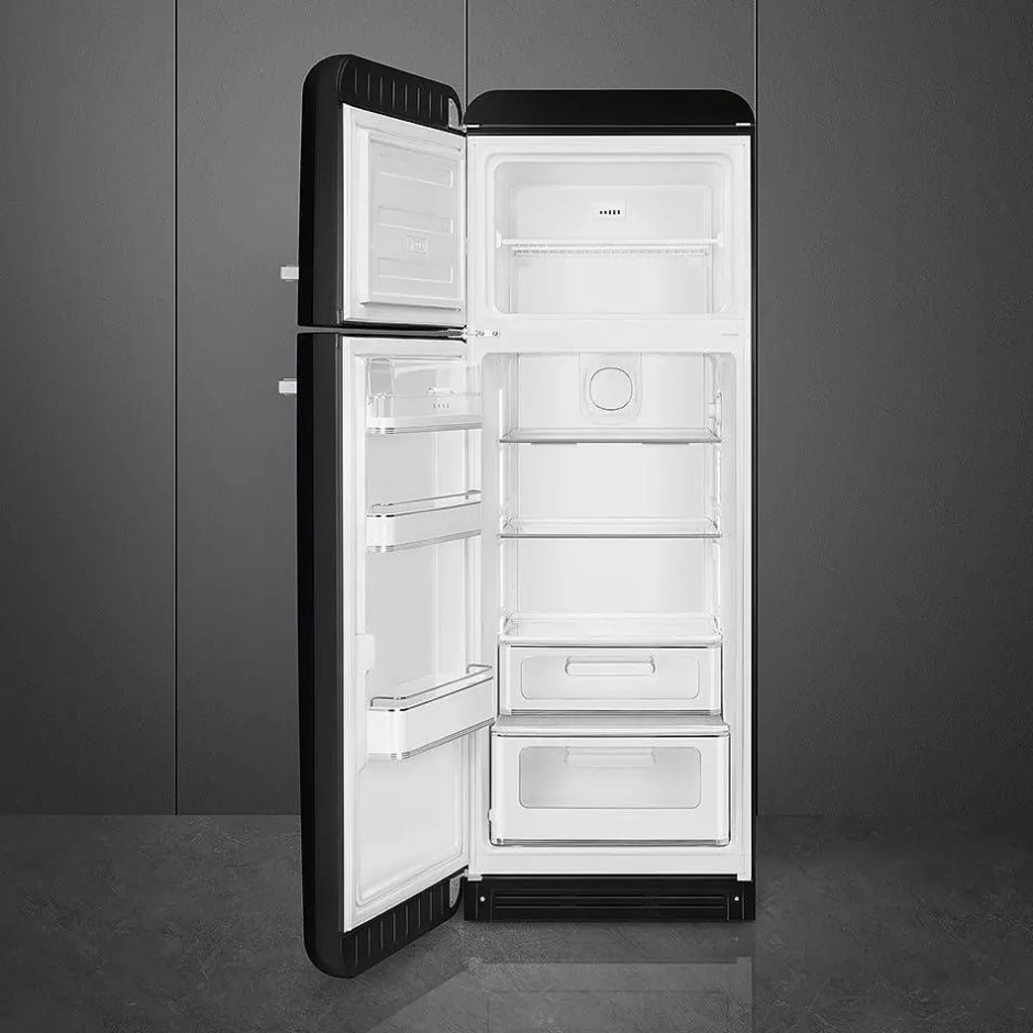 Smeg Jääkaapit Ja Pakastimet*retrojääkaappipakastin FAB30LBL5 musta, vasen