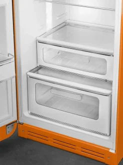 Smeg Jääkaapit Ja Pakastimet*retrojääkaappipakastin FAB30LOR5 oranssi, vasen