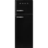 Smeg Jääkaapit Ja Pakastimet*retrojääkaappipakastin FAB30RBL5 musta, oikea