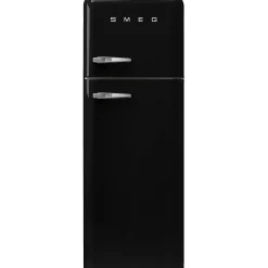 Smeg Jääkaapit Ja Pakastimet*retrojääkaappipakastin FAB30RBL5 musta, oikea