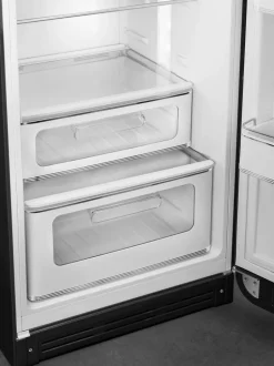 Smeg Jääkaapit Ja Pakastimet*retrojääkaappipakastin FAB30RBL5 musta, oikea