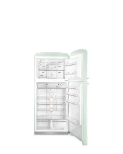 Smeg Jääkaapit Ja Pakastimet*retrojääkaappi-pakastin FAB50RPG5, pastellinvihreä, oikea