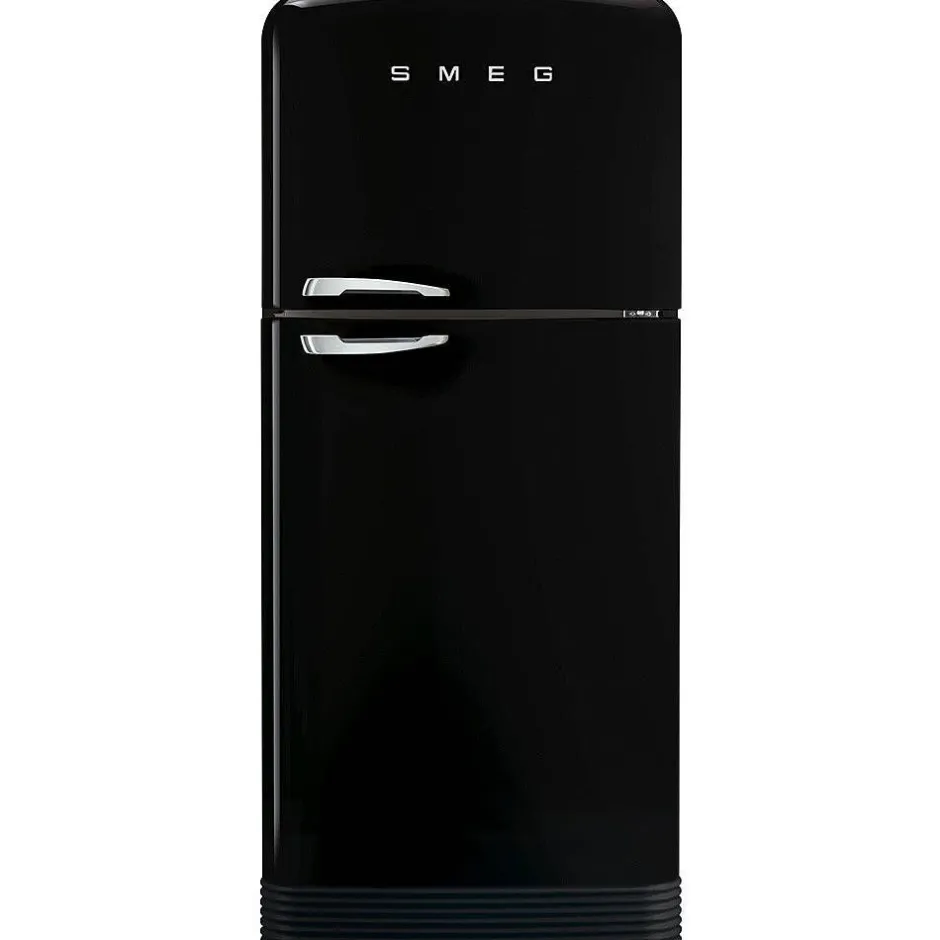 Smeg Jääkaapit Ja Pakastimet*retrojääkaappi-pakastin FAB50RBL5, musta, oikea