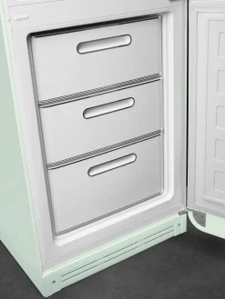 Smeg Jääkaapit Ja Pakastimet*retrojääkaappipakastin FAB32RPG5 pastellinvihreä, oikea