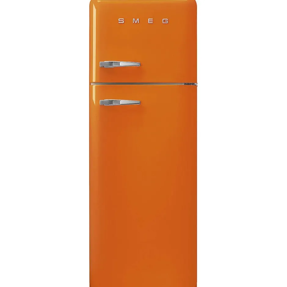 Smeg Jääkaapit Ja Pakastimet*retrojääkaappipakastin FAB30ROR5 oranssi, oikea