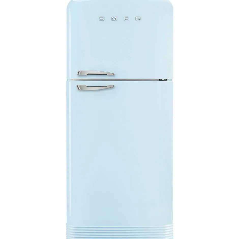 Smeg Jääkaapit Ja Pakastimet*retrojääkaappi-pakastin FAB50RPB5, pastellinsininen, oikea