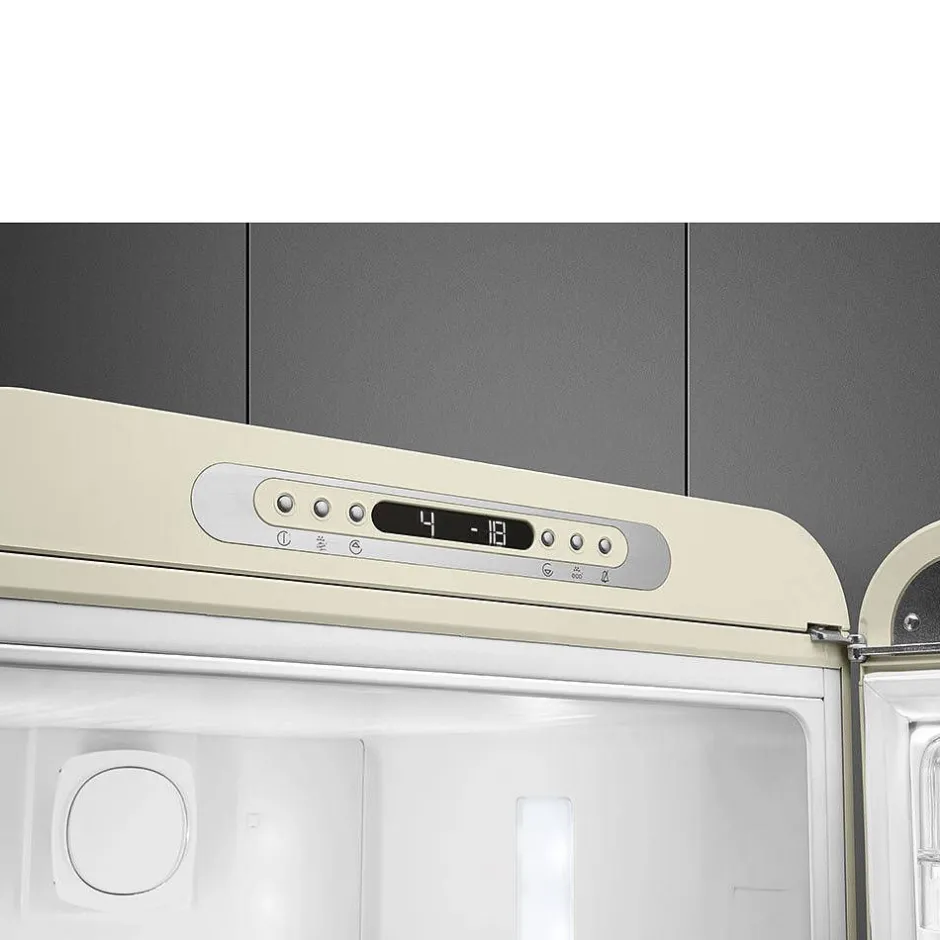Smeg Jääkaapit Ja Pakastimet*retrojääkaappipakastin FAB32RCR5 kerma, oikea