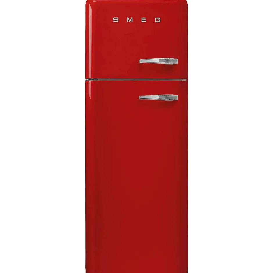 Smeg Jääkaapit Ja Pakastimet*retrojääkaappipakastin FAB30LRD5 punainen, vasen