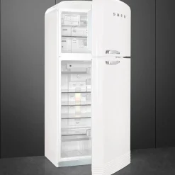 Smeg Jääkaapit Ja Pakastimet*retrojääkaappi-pakastin FAB50RWH valkoinen, oikea