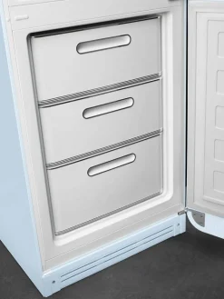 Smeg Jääkaapit Ja Pakastimet*retrojääkaappipakastin FAB32RPB5 pastellinsininen, oikea