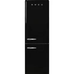 Smeg Jääkaapit Ja Pakastimet*retrojääkaappipakastin FAB32RBL5 musta, oikea