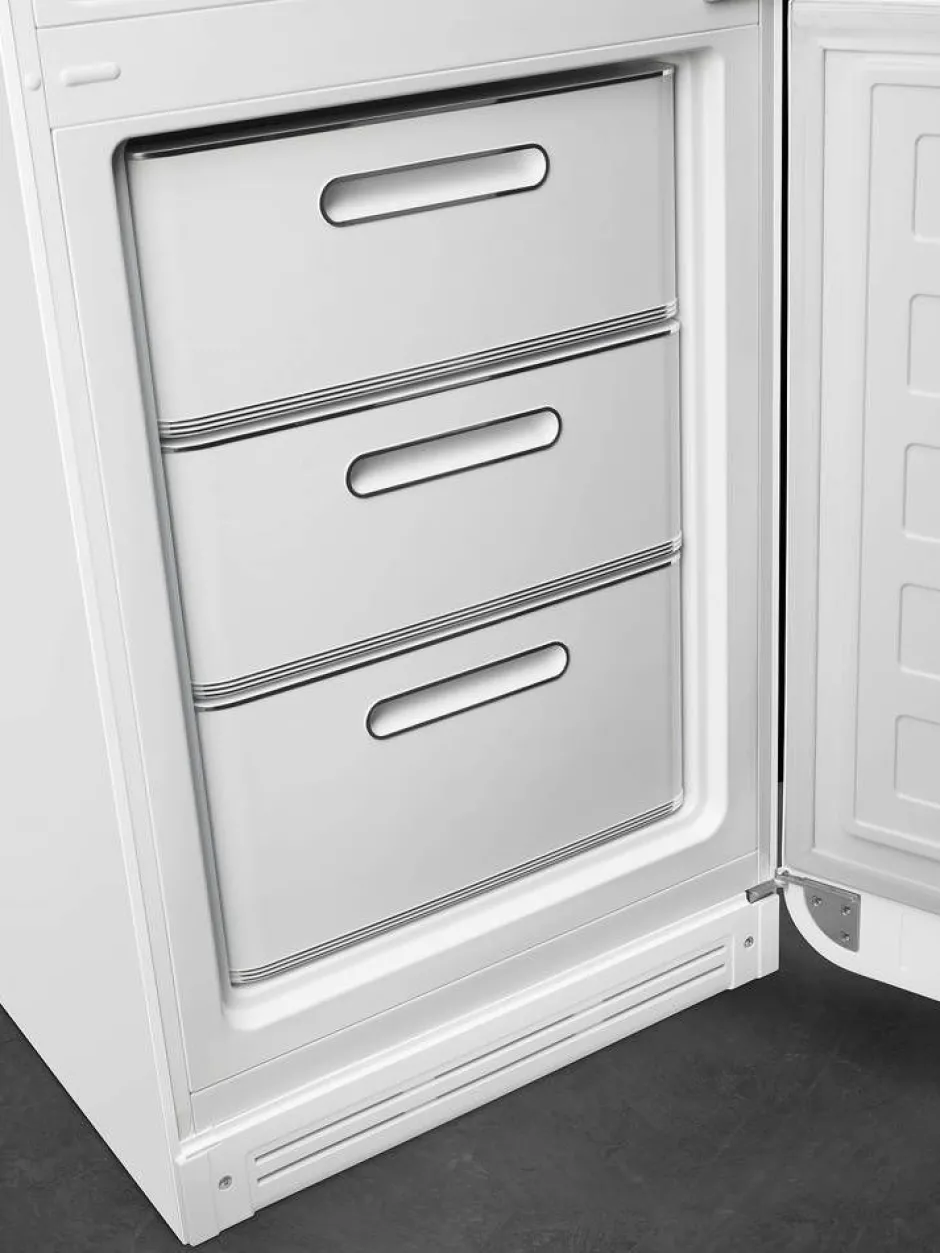 Smeg Jääkaapit Ja Pakastimet*retrojääkaappipakastin FAB32RWH5 valkoinen, oikea