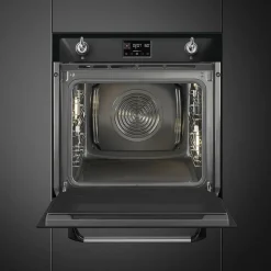 Smeg Uunit Ja Liedet*SOP6902S2PN 60cm yhdistelmähöyryuuni Viktoria, musta