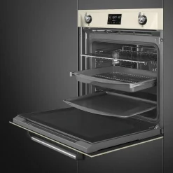 Smeg Uunit Ja Liedet*SOP6902S2PP 60cm yhdistelmähöyryuuni Viktoria, kerma