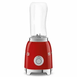 Smeg Tehosekoittimet Ja Vatkaimet*tehosekoitin kahdella 600 ml pullolla, PBF01RDEU punain