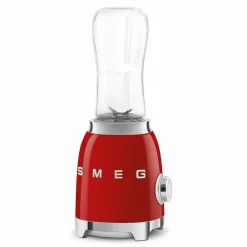 Smeg Tehosekoittimet Ja Vatkaimet*tehosekoitin kahdella 600 ml pullolla, PBF01RDEU punain