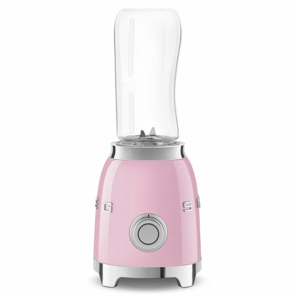 Smeg Tehosekoittimet Ja Vatkaimet*tehosekoitin kahdella 600 ml pullolla, PBF01PKEU pinkki