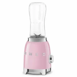 Smeg Tehosekoittimet Ja Vatkaimet*tehosekoitin kahdella 600 ml pullolla, PBF01PKEU pinkki