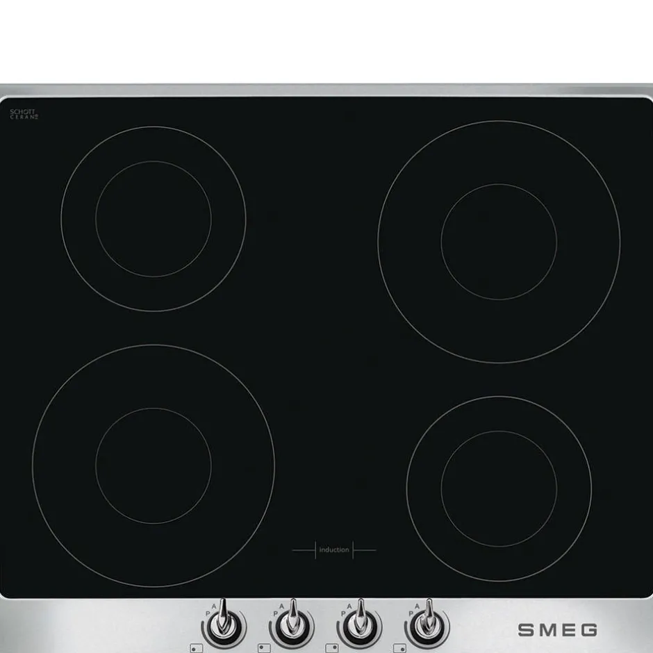 Smeg Uunit Ja Liedet*Victoria induktiotaso 60 cm SI964XM teräs