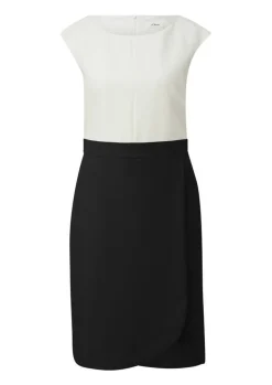 s.Oliver black label Lyhyet Juhlamekot*mekko 2143557 9999 Musta / Valkoinen