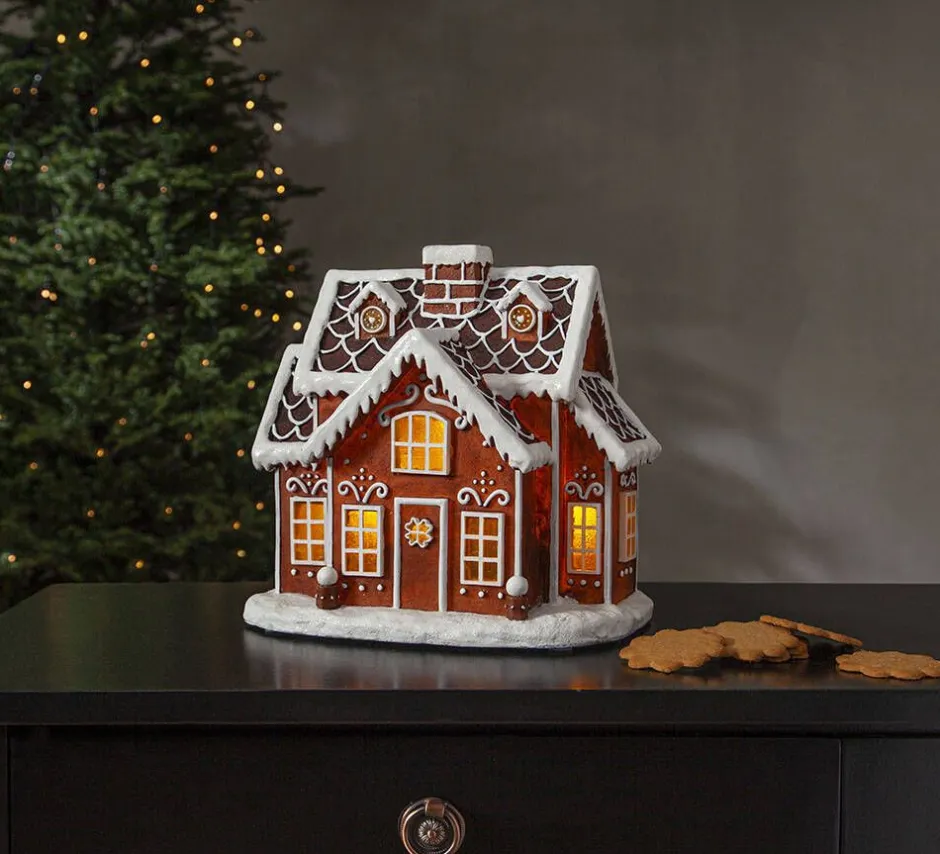 Star Trading Koriste- Ja Kausivalot*koristekylä Gingerville 24,5 cm