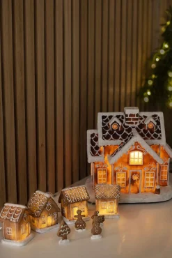 Star Trading Koriste- Ja Kausivalot*koristekylä Gingerville 24,5 cm