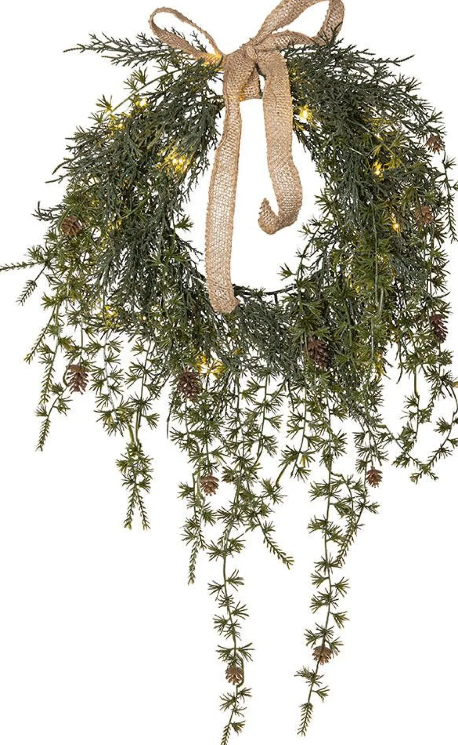 Star Trading Koriste- Ja Kausivalot*kranssi Barr 35 cm vihreä