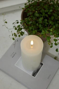 Star Trading Koriste- Ja Kausivalot*LED-kynttilä Flamme Flow 17,5 cm valkoinen