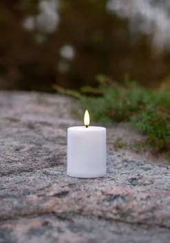 Star Trading Koriste- Ja Kausivalot*LED-kynttilä Flamme Paula 10 cm valkoinen