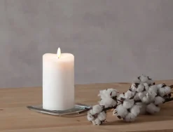 Star Trading Koriste- Ja Kausivalot*LED-kynttilä Flamme 14 cm valkoinen