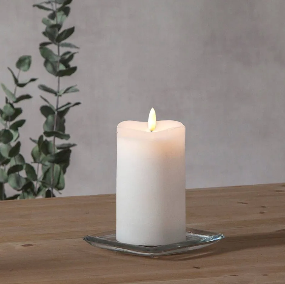 Star Trading Koriste- Ja Kausivalot*LED-kynttilä Flamme 14 cm valkoinen