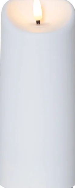 Star Trading Koriste- Ja Kausivalot*LED-kynttilä Flamme 18 cm IP44 valkoinen