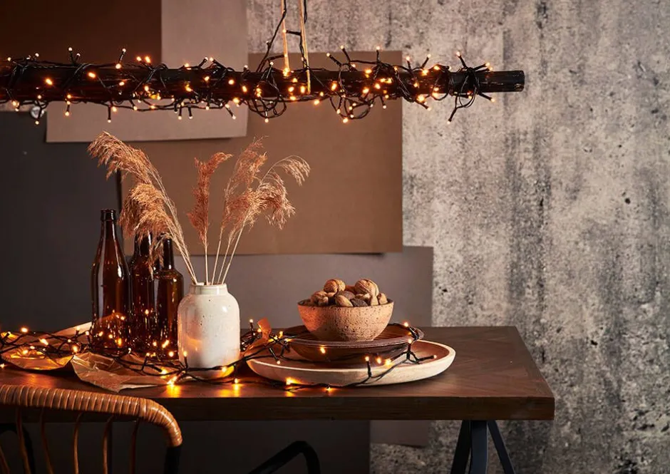 Star Trading Koriste- Ja Kausivalot*LED-valosarja Golden Warm White 180-os. 12,6 m