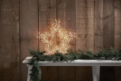 Star Trading Koriste- Ja Kausivalot*siluetti Flower Star 60 cm