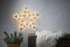 Star Trading Koriste- Ja Kausivalot*siluetti Flower Star 60 cm