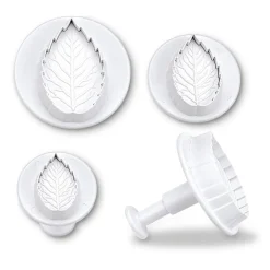 Leivonta*Städter Painomuotti ruusunlehti 3-osaa 2-4 cm