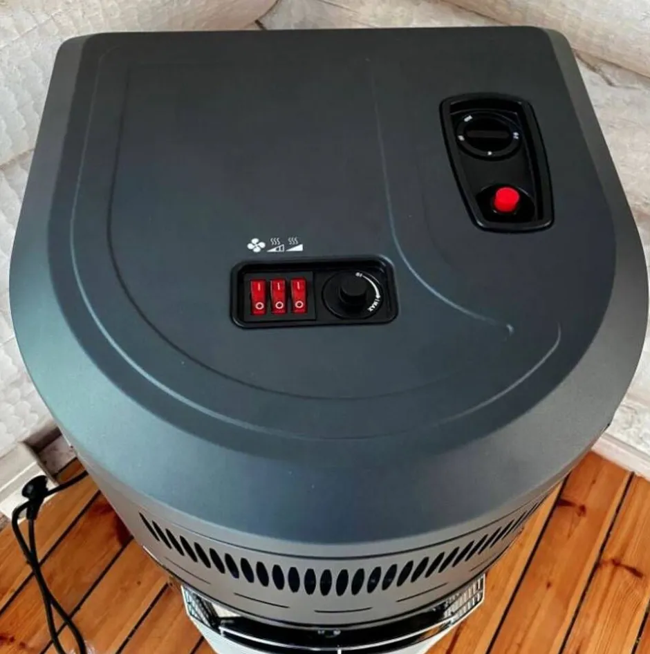 Sunwind Ilmastointi|Pihatarvikkeet*kaasulämmitin Fan-tastic 4,2 kW