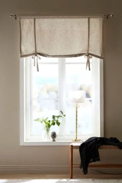 Svanefors Verhot Ja Verhotarvikkeet*laskosverho Otila 140x90 cm beige