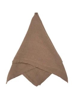 Svanefors Keittiötekstiilit*servetti Julie 45x45 cm mokka