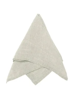 Svanefors Keittiötekstiilit*servetti Julie 45x45 cm pellava/valkoinen