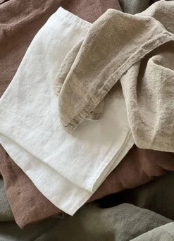 Svanefors Keittiötekstiilit*servetti Julie 45x45 cm l.valkoinen