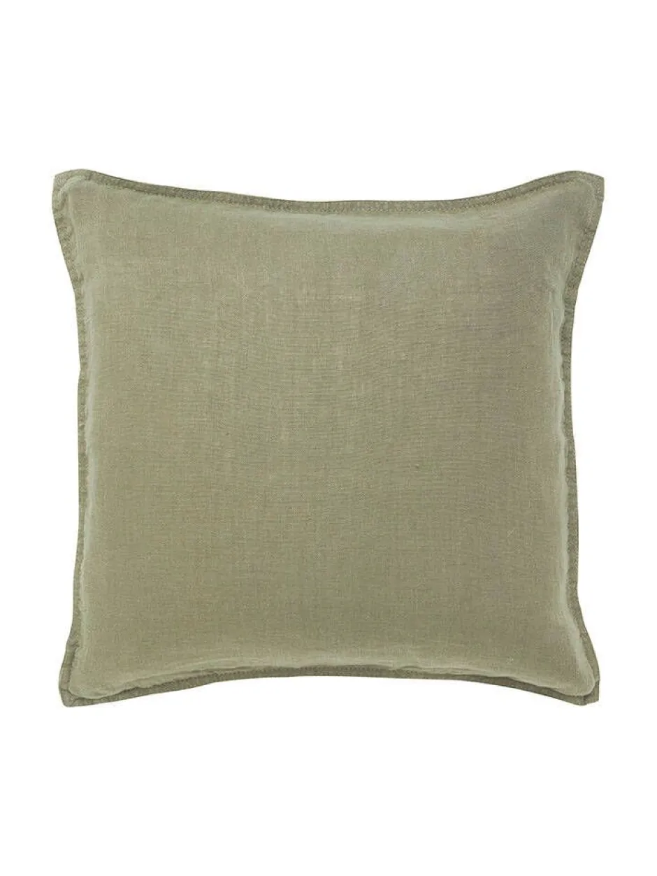 Svanefors Sisustustekstiilit*tyynynpäällinen Julie 45x45 cm sammaleenvihreä