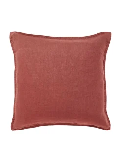 Svanefors Sisustustekstiilit*tyynynpäällinen Julie 45x45 cm tiilenpunainen