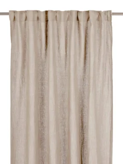 Svanefors Verhot Ja Verhotarvikkeet*verhot Julie 145x280 cm pellava/valkoinen 2 kpl