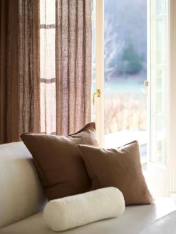 Svanefors Verhot Ja Verhotarvikkeet*verhot Julie 145x280 cm mokka 2 kpl