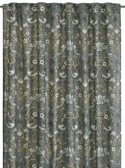 Svanefors Verhot Ja Verhotarvikkeet*verhot Vilja 130x250 cm harmaa 2 kpl